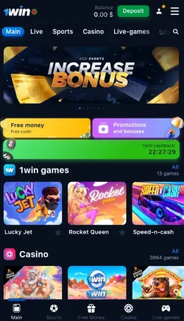 1win betting app Thailand